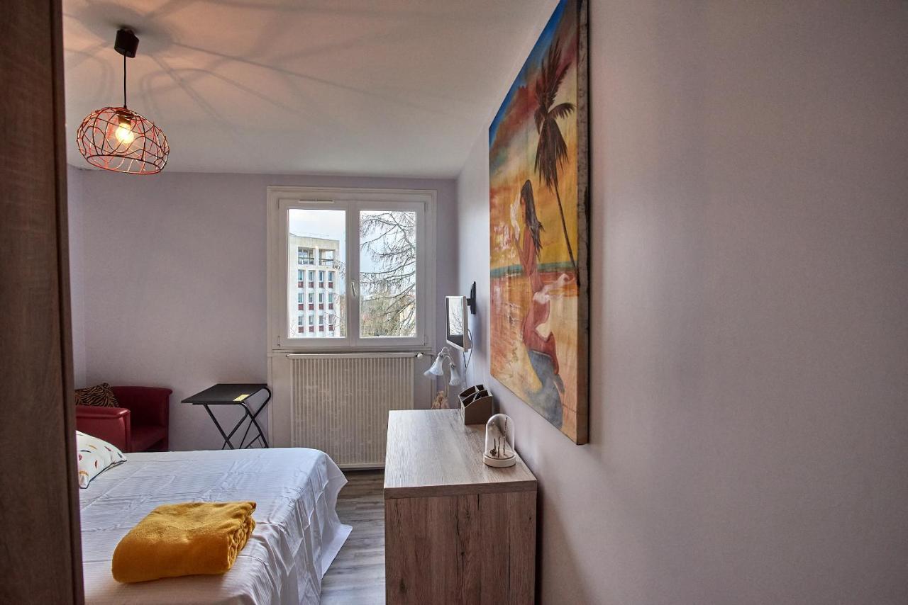 Chambres A Louer Dans Appartement Balcon - Wifi - Parking Gratuit Nevers Kültér fotó